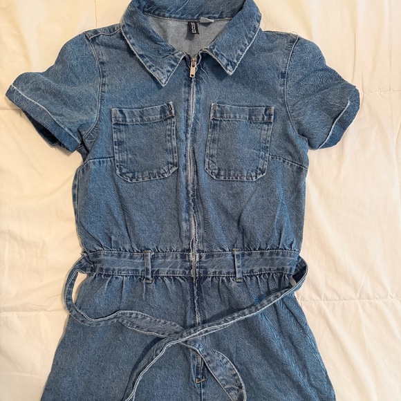 Divided Pants - H&M Divided Denim Romper Size XS